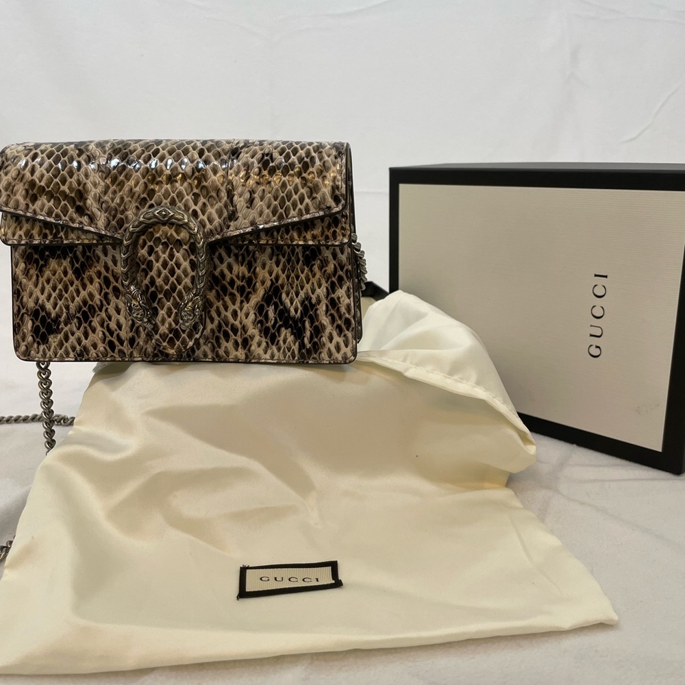 Dionysus GG Supreme super mini (100% Python)